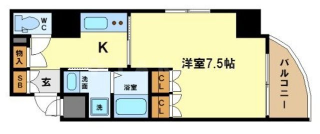 アスヴェル江戸堀の間取り|アスヴェル江戸堀　間取り