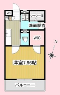 ラ・カーサ内田の間取り