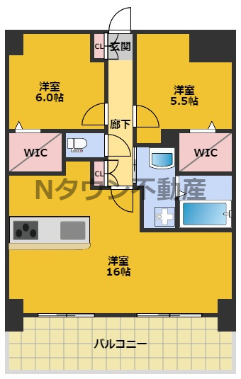 【間取り】 | リアレクト白壁 | 間取りです