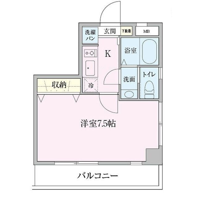 リンクフィールド中野の間取り|間取りです。