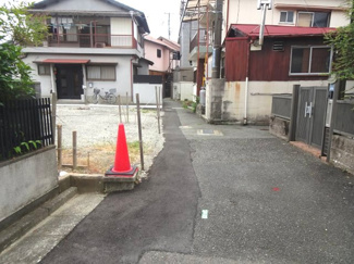 【前面道路含む現地写真】 | 川西市小戸３丁目22の12　建築条件無土地