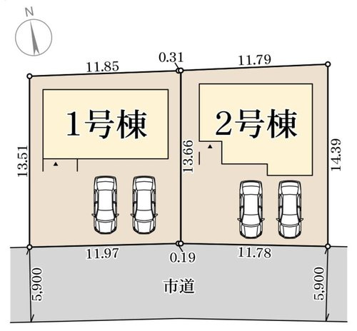 リーブルガーデン　瀬戸内市邑久町豊安【第7】【仲介手数料無料】の区画図