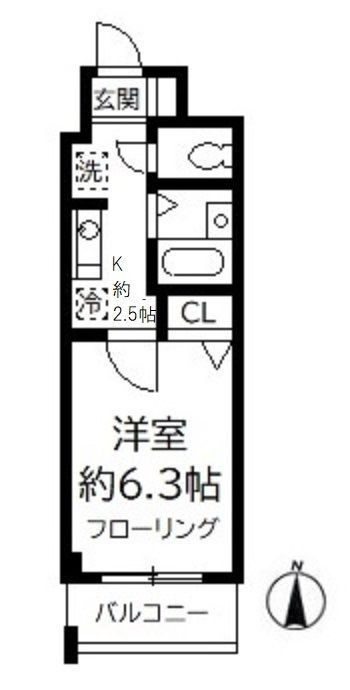 Ｍ－ＦＬＡＴ４２０の間取り