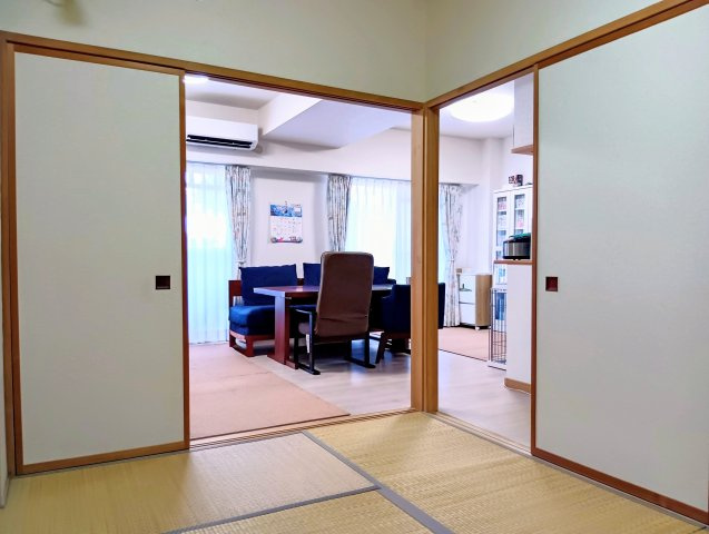 ラ・フォーレヒルズ草薙　静岡市清水区草薙の和室|リビング横の和室は重宝します
