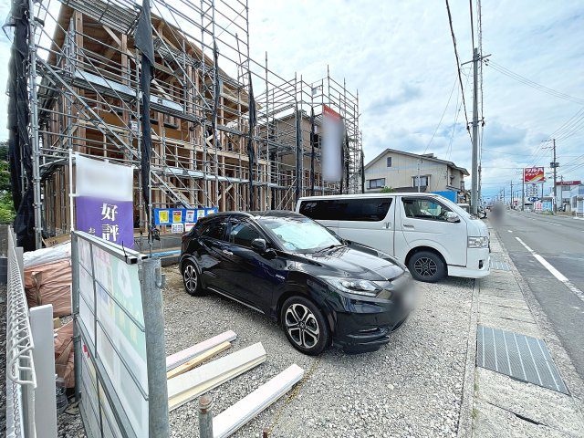 新築戸建・新築建売　福島市方木田前白家　吉井田小・第一中の外観