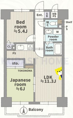 ダイアパレス京都蒔絵町　9階