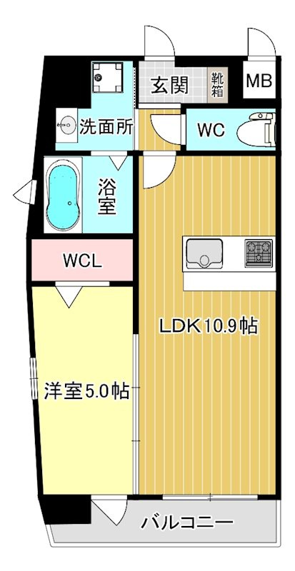 Tパーク歯大前の間取り