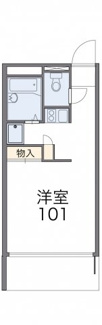 【間取り】 | レオパレスグリーンハイツC | 画像2