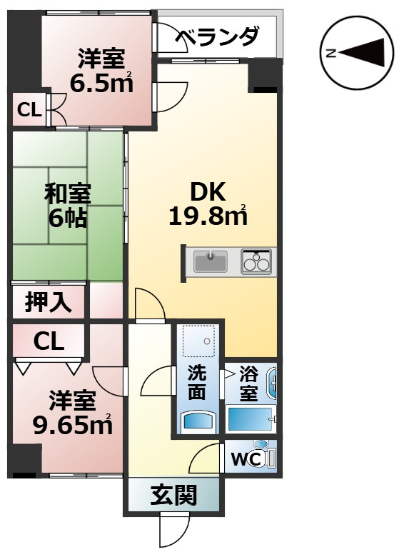 信開ドムス舞崎217号室（中古マンション）