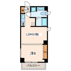 Ｂｒｉｇｈｔ　Ｓｔａｇｅ横浜の間取り|間取りです。