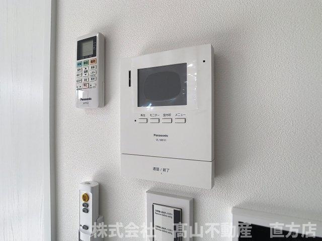直方市大字感田のアパートのセキュリティ