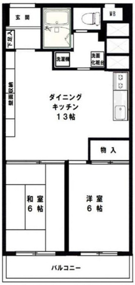 【間取り】 | 桜台ハイライズ