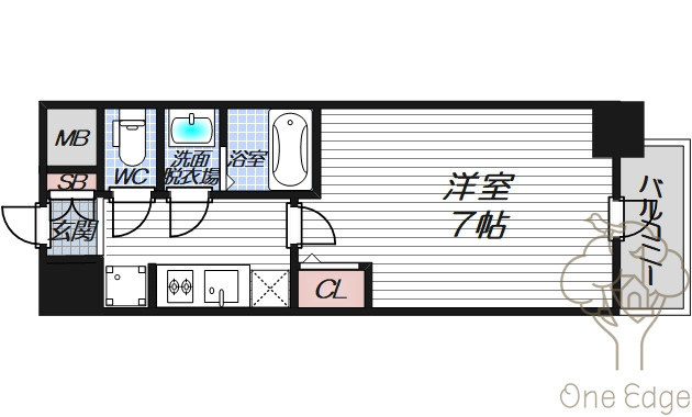 CASA REGULUS新大阪北の間取り