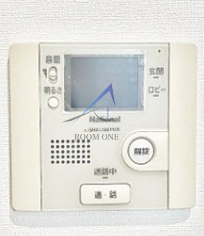 ブランシェ練馬高野台のセキュリティ|モニター付きインターホンです。