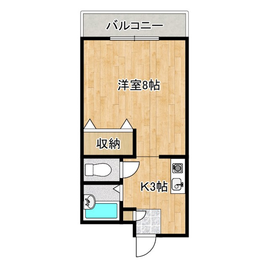【間取り】 | サンハイツ田宮E棟