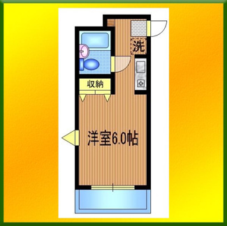【間取り】 | シャルマンはすみ | 室内の写真は別号室のものとなります。