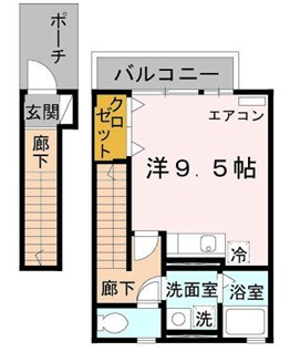 フラットソラの間取り