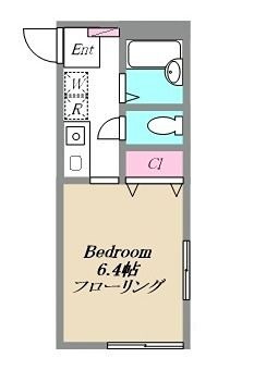 カサ　ローサの間取り|間取りです。
