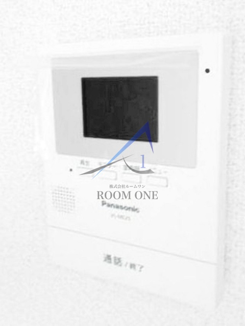 メゾンドトゥエンティスリーのセキュリティ|モニター付きインターホンです。