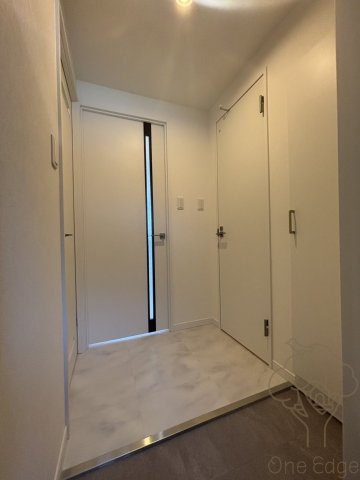 エスグランデ中崎町の玄関