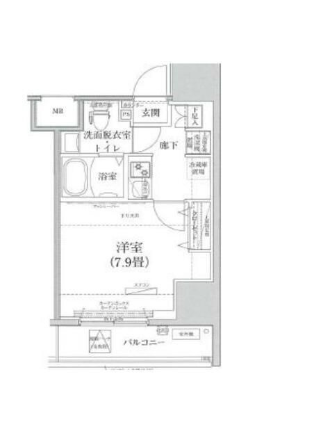 ルフレ深川イーストの間取り