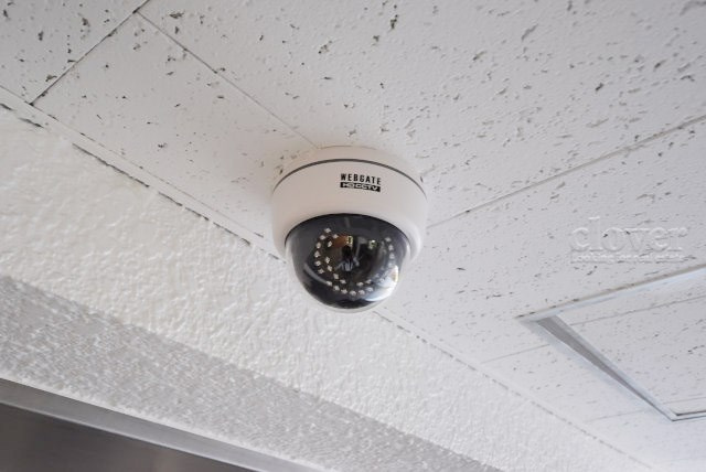 【防犯設備】 | 砧フラワーマンション | 建物や敷地の隅々に目を光らせる防犯カメラが設置されています。現地を見学される際には、カメラの存在やその台数にも意識を払ってみてください。～即日のご見学可能～　お問合せはお気軽にどうぞ。
