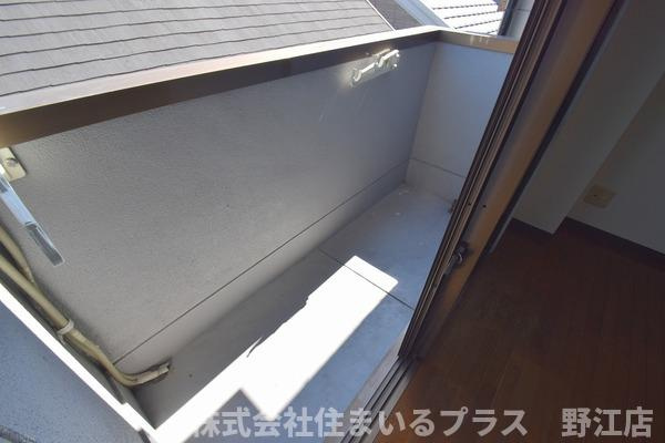 プチメゾンアオバのバルコニー