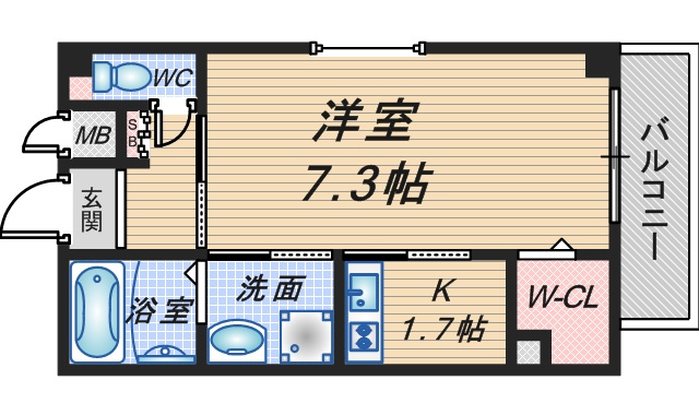 L&CスターハイツNo10の間取り
