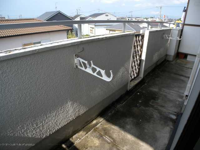 パークハイム永和のバルコニー