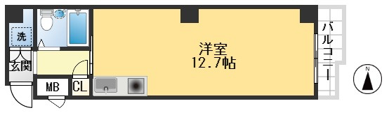 ロイヤルプラザ御幸町の間取り