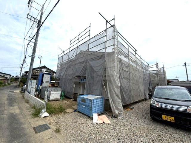 岐阜市下奈良平屋の新築建売！お車並列2台可能！市橋小学校まで23分！の外観|岐阜市下奈良平屋の新築建売！お車並列2台可能！市橋小学校まで徒歩23分！階段のないフラットな暮らし