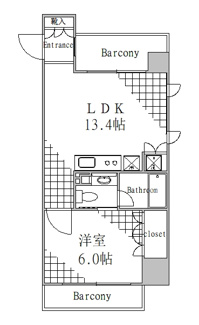 【間取り】 | イースト秋葉原