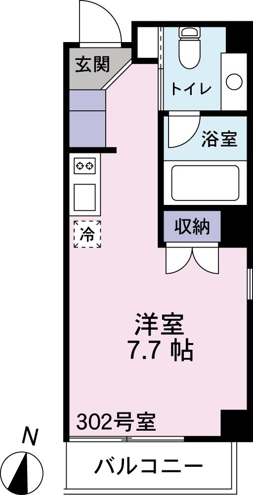 二木ビルの間取り