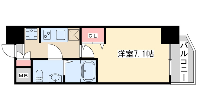 【間取り】 | アリビオ江坂南金田