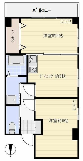 エムケイパレスの間取り