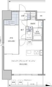 パークアクシス名古屋山王橋の間取り