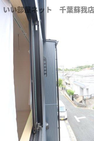 トラスト松ヶ丘のバルコニー|外からの目が気にならないバルコニーで洗濯物が干せます