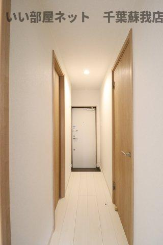 トラスト松ヶ丘の玄関|落ち着いた玄関です