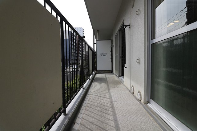 【バルコニー】 | 日商岩井野江マンション | 南向きのバルコニーです☆