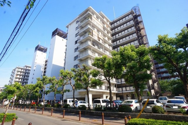 【外観】 | 日商岩井野江マンション | スーパー・コンビニ徒歩2分圏内♪近隣お買い物施設多数あり♪生活施設も充実です♪