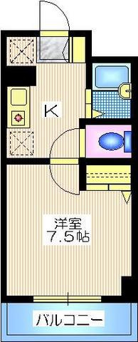 アルカディアⅠの間取り|★南向き　日当たり良好★
