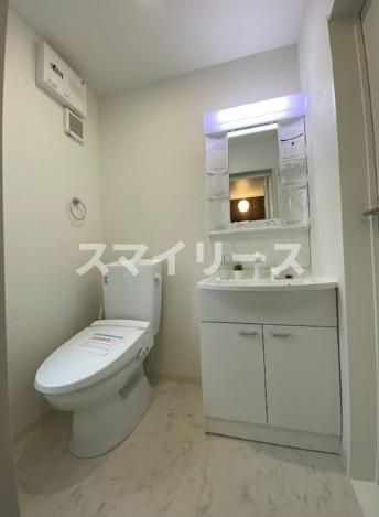 KEIAI RESIDENCE 北柏の独立洗面台