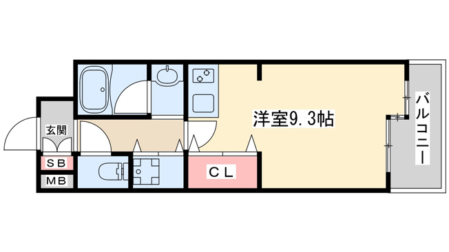 【間取り】 | サンロワール江坂