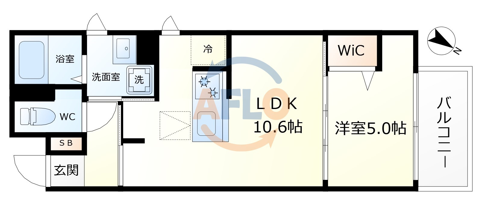 Ｂｏｎｈｅｕｒ　Ｋの間取り|Bonheur　K　間取り