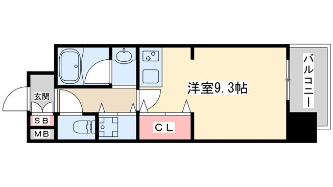 【間取り】 | サンロワール江坂