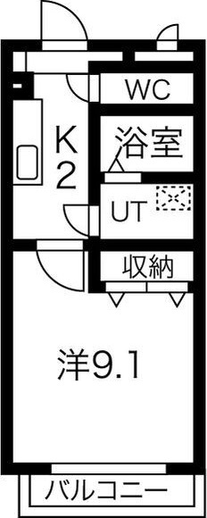 ラ・メール野並の間取り