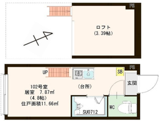 【間取り】 | ハーモニーテラス平井Ⅱ