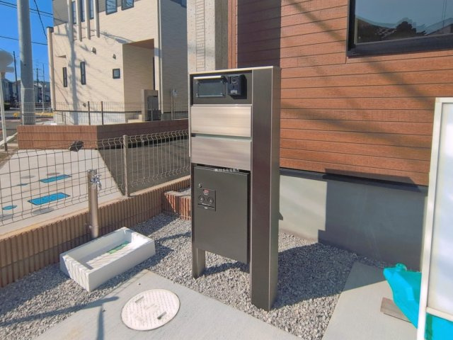 ふじみ野市川崎２丁目の新築一戸建の前面道路含む現地写真|東側6m公道です。