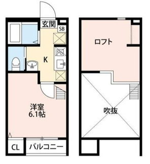 【間取り】 | メゾン・レーヴ | 間取りです。