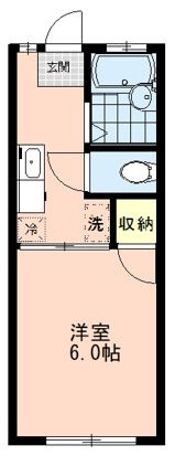 ＢＡＵＨＡＵＳ・Ｂの間取り|間取りです。